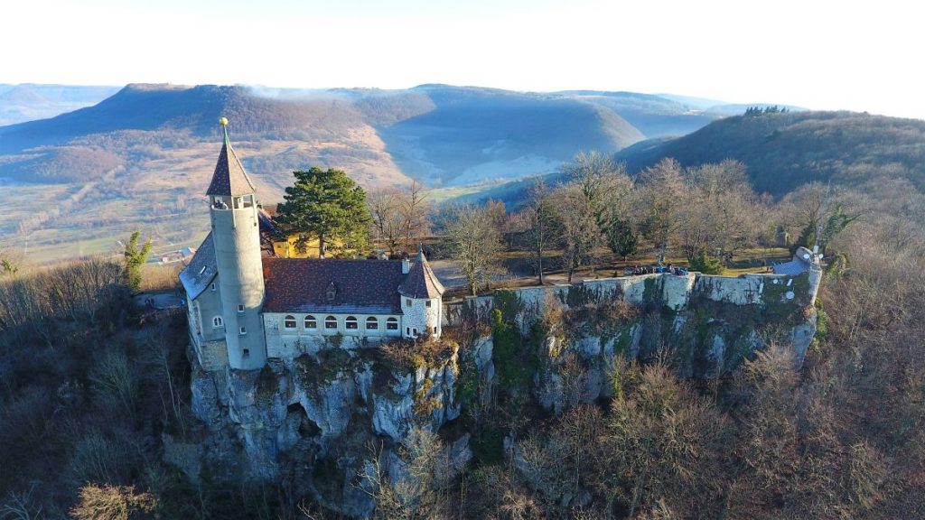 Burg Teck Bei Kirchheim Unter Teck Und Owen