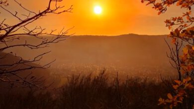 Schwäbische Alb Sonnenuntergang Gewinnspiel