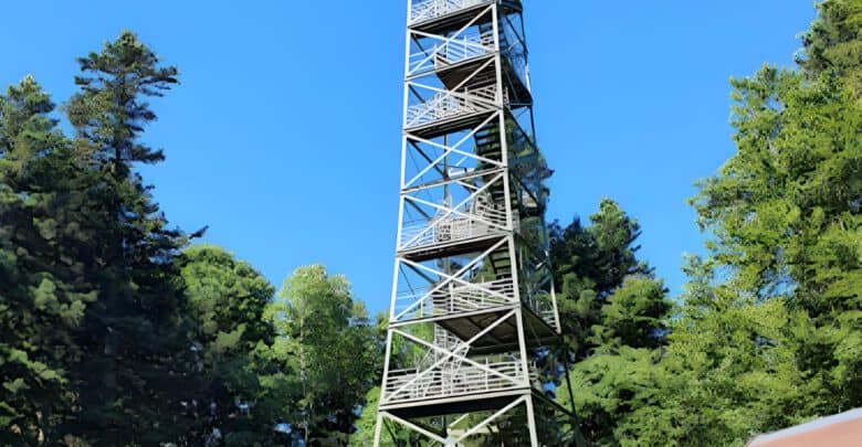 Der Aussichtsturm auf dem Lemberg